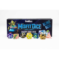 FanRoll Mystery Misfit Sharp Edge Resin Polyhedral Dice Set