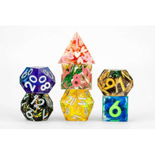 Load image into Gallery viewer, FanRoll Mystery Misfit Sharp Edge Resin Polyhedral Dice Set