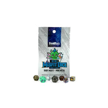 Load image into Gallery viewer, FanRoll Mystery Misfit Mini Metal Polyhedral Dice Set