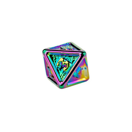 FanRoll Mystery Misfit Mini Metal Polyhedral Dice Set