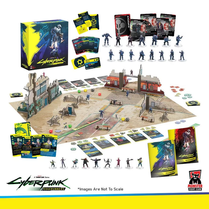 Cyberpunk Edgerunners Combat Zone - 2 Players Starter Core Box
