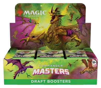 Magic: The Gathering Commander Masters Draft Booster Box