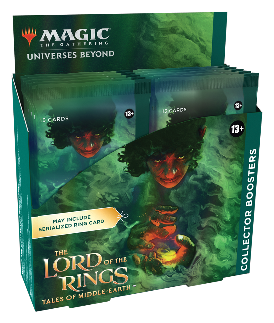 Magic: The Gathering Lord of the Rings Tales of Middle-Earth Collector Travelling Man UK Magic: The Gathering Lord of the Rings Tales of Middle-Earth Collector Travelling Man UK