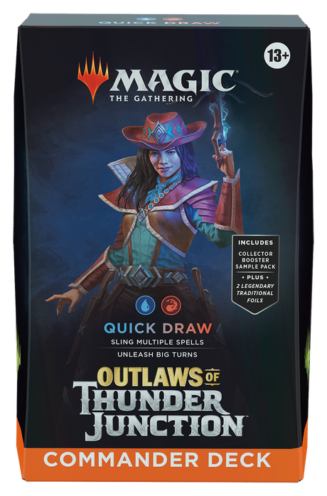 Magic The Gathering Outlaws of Thunder Junction Commander Deck