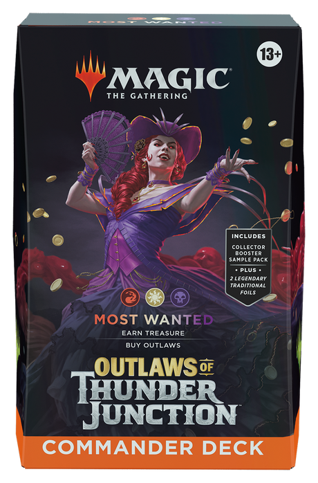 Magic The Gathering Outlaws of Thunder Junction Commander Deck