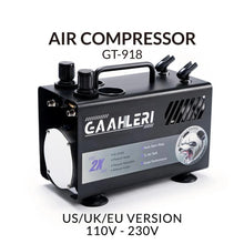 Load image into Gallery viewer, Dual Drive Series Airbrush Kit Compressor GT-918