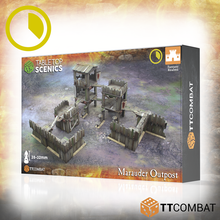 Laden Sie das Bild in den Galerie-Viewer, TTCombat Tabletop Scenics – Savage Domain: Marauder Outpost