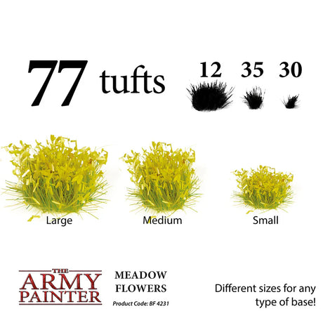 The Army Painter Battlefield Meadow Flowers Tufts