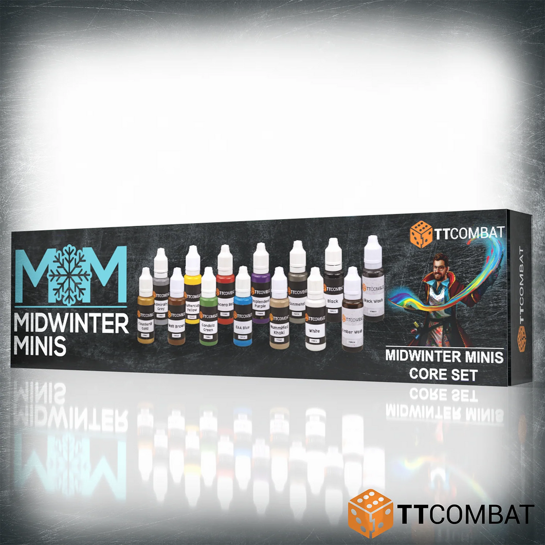 TTCombat Midwinter Minis Core Paint Set