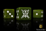 Baron of Dice Military Sergeant Camouflage Square Corner x25