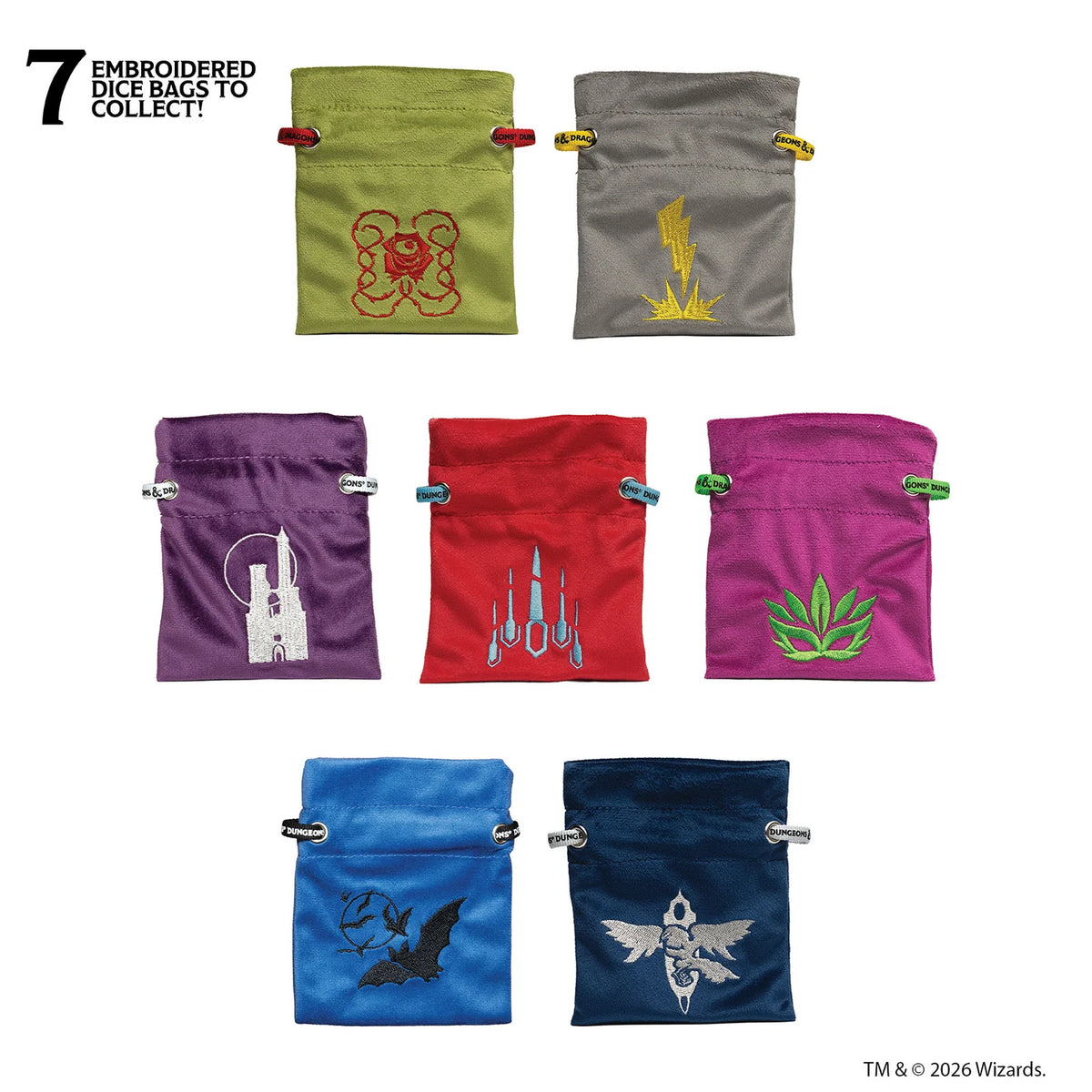 Dungeons & Dragons Treasure Packs by Sirius Dice: Mists of Ravenloft