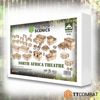 TTCombat Tabletop Scenics North Africa Theatre White Box Bundle