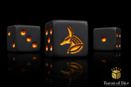 Baron Of Dice Anubis Dice Square Corner 16mm Dice