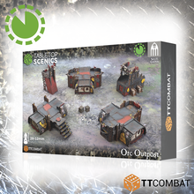 Laden Sie das Bild in den Galerie-Viewer, TTCombat Tabletop Scenics – Orc Outpost