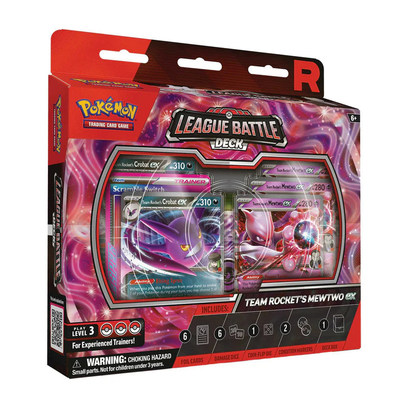 Pokemon TCG League Battle Deck Team Rocket's Mewtwo ex
