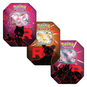 Pokemon TCG Team Rocket Tin