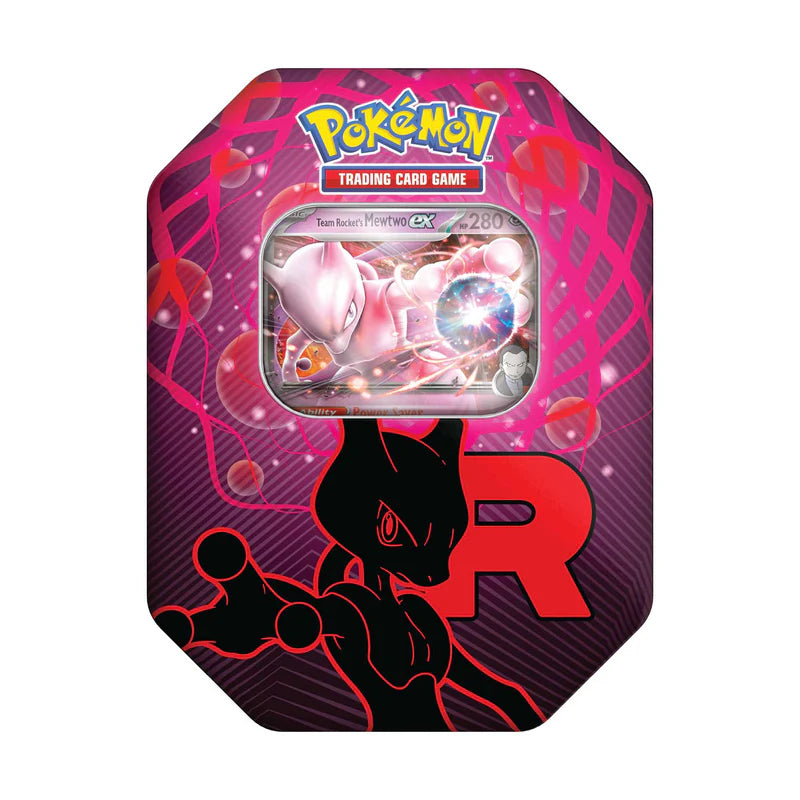 Pokemon TCG Team Rocket Tin
