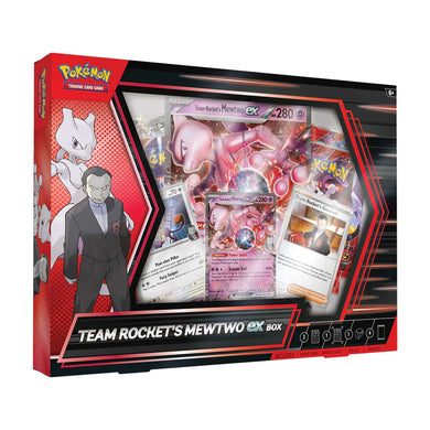 Pokemon TCG Team Rocket's Mewtwo ex Box