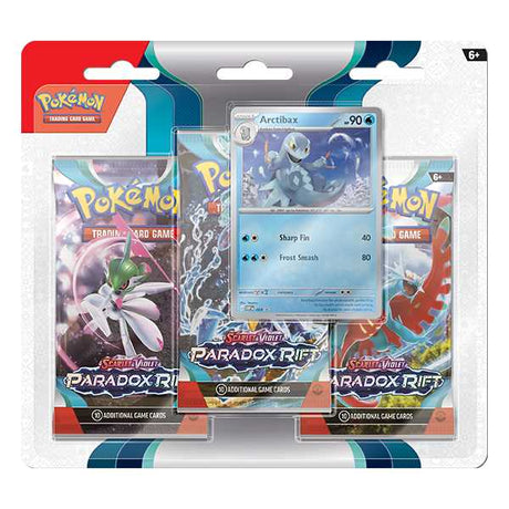 Pokemon TCG Scarlet & Violet 4 - Paradox Rift 3 Pack Blister