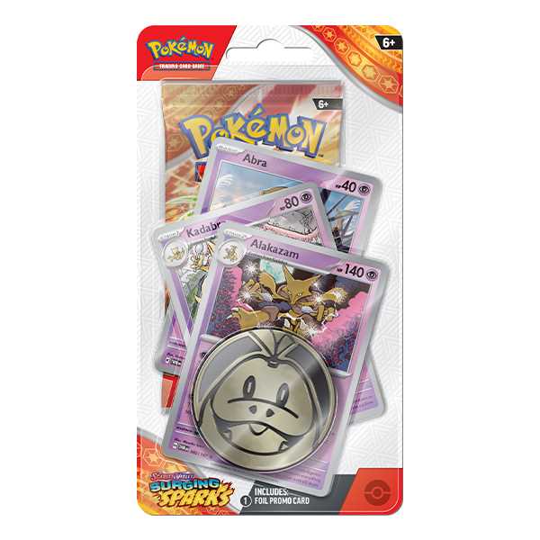 Pokemon TCG Scarlet & Violet 8 Surging Sparks Premium Checklane Abra