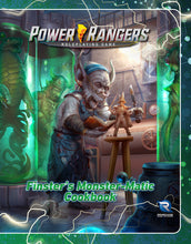 Ladda in bilden i Gallery viewer, Power Rangers RPG Finster's Monster-Matic Cookbook Sourcebook