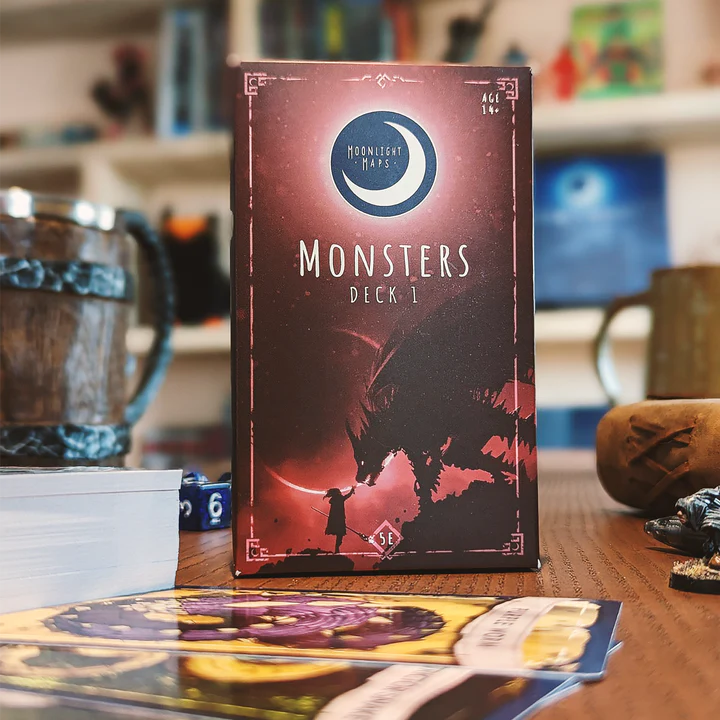 Moonlight Maps - Monsters Deck 1