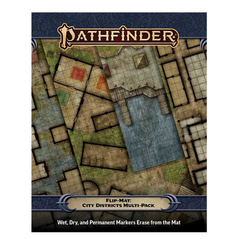 Pathfinder Flip-Mat City Districts Multi-Pack