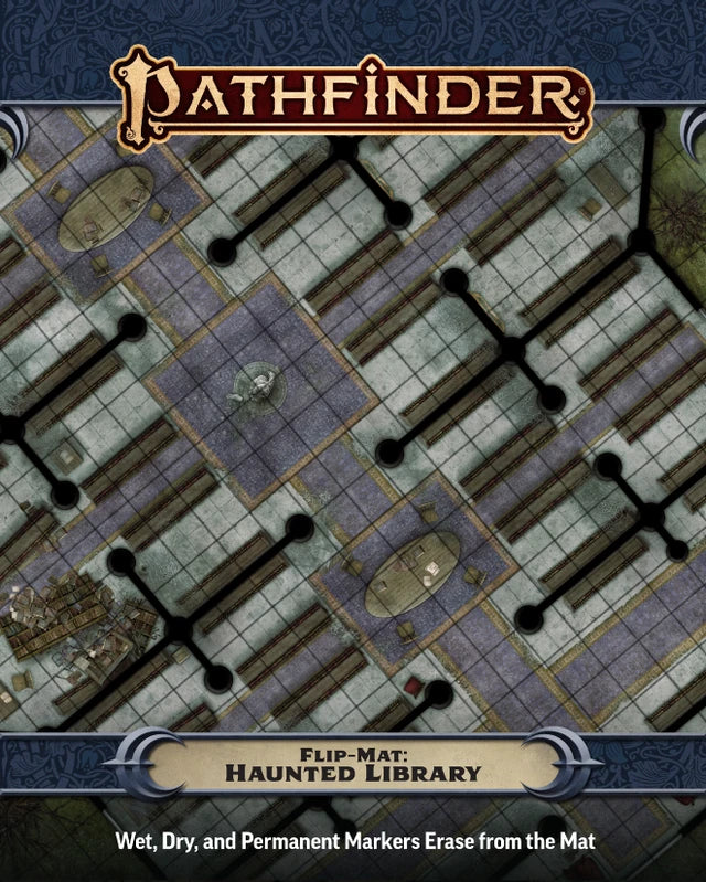Pathfinder Flip-Mat Haunted Library