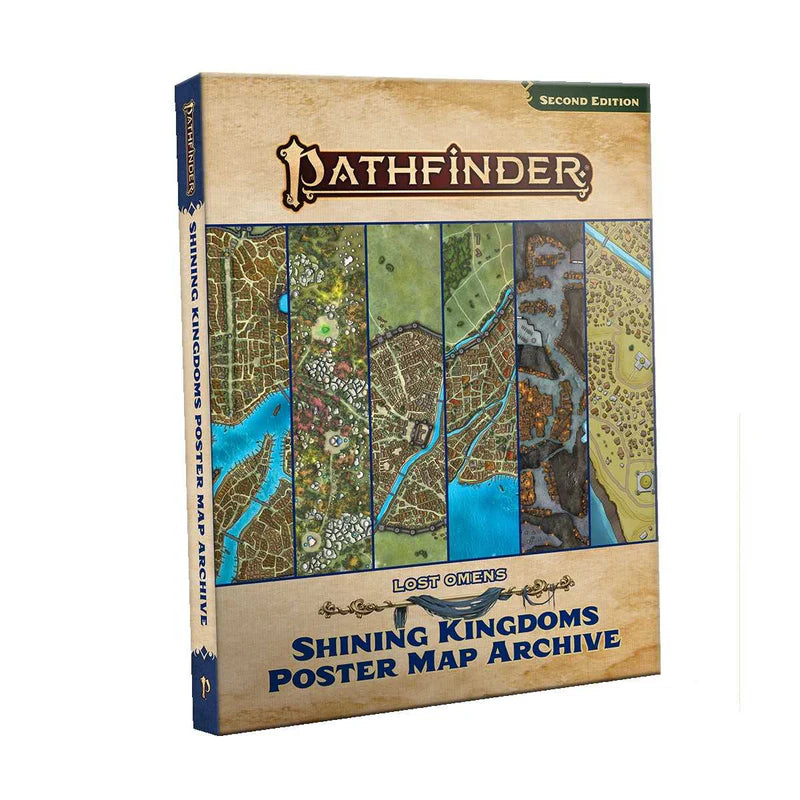 Pathfinder 2nd Edition Lost Omens Shining Kingdom Poster Map Archive