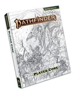 Pathfinder rpg 2nd edition player core skitse cover (p2)