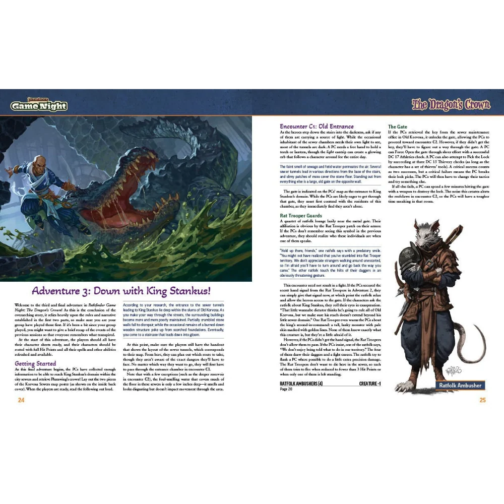 Pathfinder RPG Game Night: The Dragon's Crown