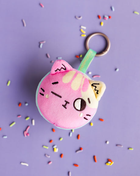 Kim-Joy x Kaleidos Creative Meowcaron Plush Bag Charms