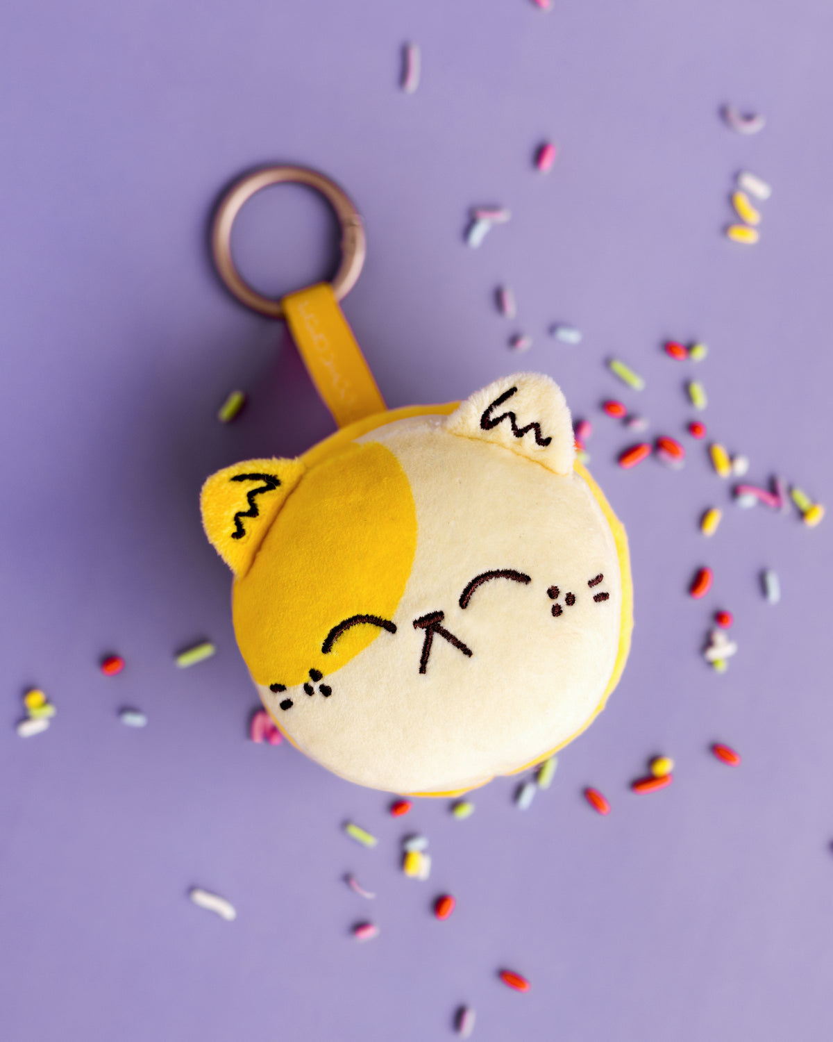 Kim-Joy x Kaleidos Creative Meowcaron Plush Bag Charms