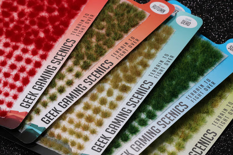 Dead Self Adhesive Static Grass Tufts x140