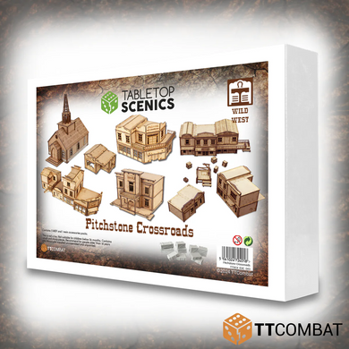 TTCombat Tabletop Scenics Pitchstone Crossroads White Box Bundle