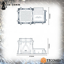 Load image into Gallery viewer, TTCombat Chroma Terrain - Platform Bunker