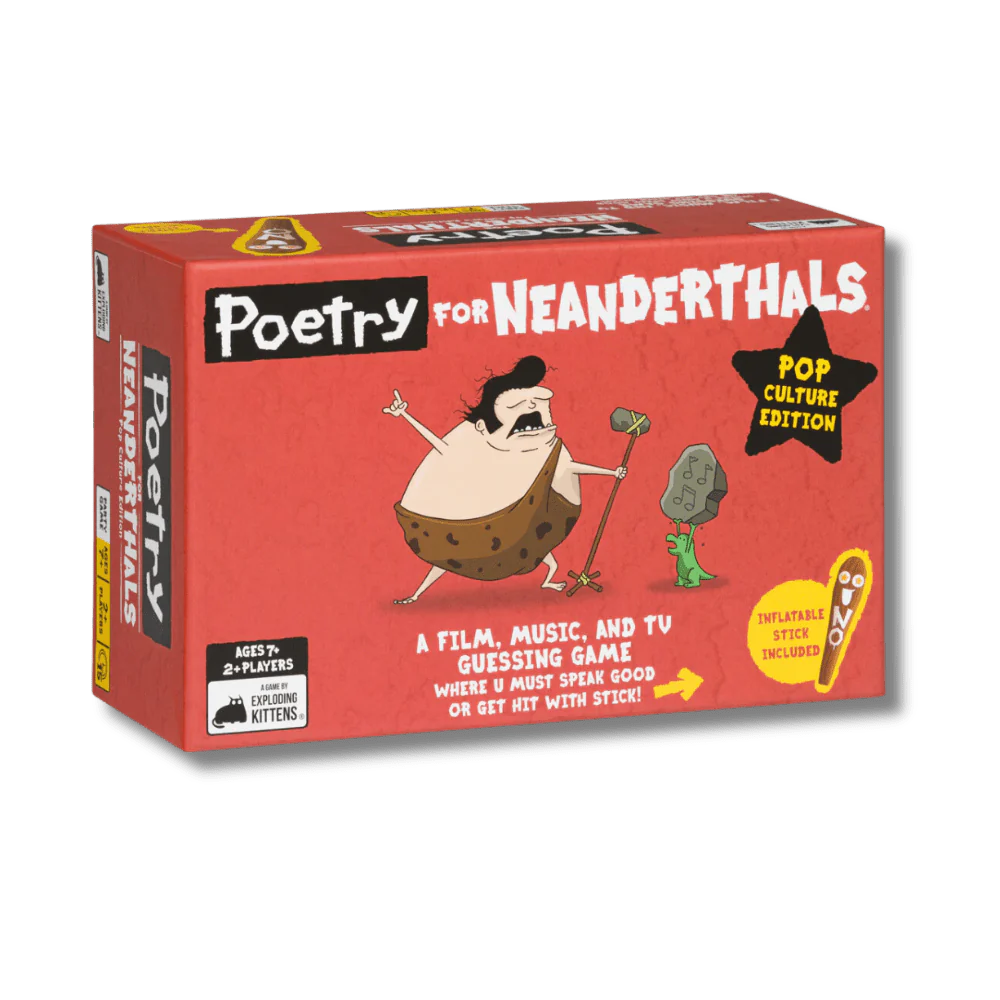 Poetry For Neanderthals Pop Culture Edition