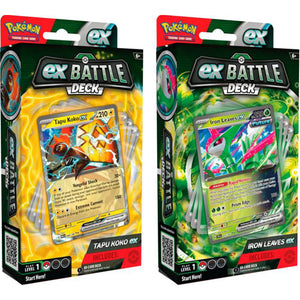 Pokemon TCG ex Battle Tapu Koko ex / Iron Leaves ex