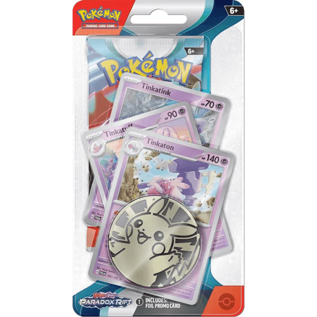 Pokemon TCG Scarlet & Violet 4 Paradox Rift Checklane Blister