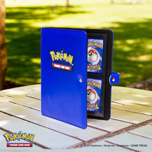 Load image into Gallery viewer, Pokemon Premium Blue Snap Binder 4-Pocket Binder - Blue