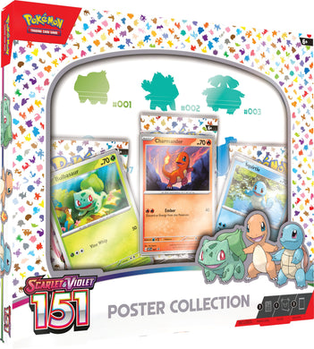 Pokemon TCG Scarlet & Violet 151 Poster Collection