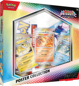 Pokemon TCG Scarlet & Violet 8.5 Prismatic Evolutions Poster Collection