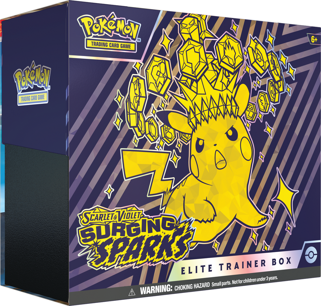 Pokemon TCG Scarlet & Violet 8 Surging Sparks Elite Trainer Box