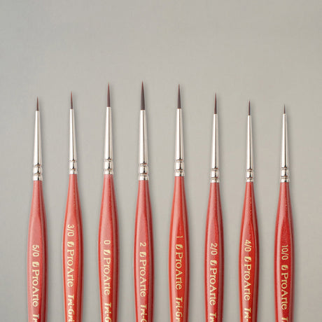 Pro Arte Tri-Grip Detailer Modelling Brush Set