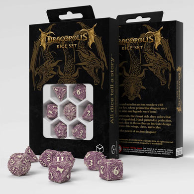 Q-Workshop Dracopolis Dice Set: The Yuacatan Featherwing