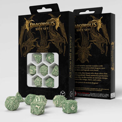 Q-Workshop Dracopolis Dice Set: The Andean Longneck