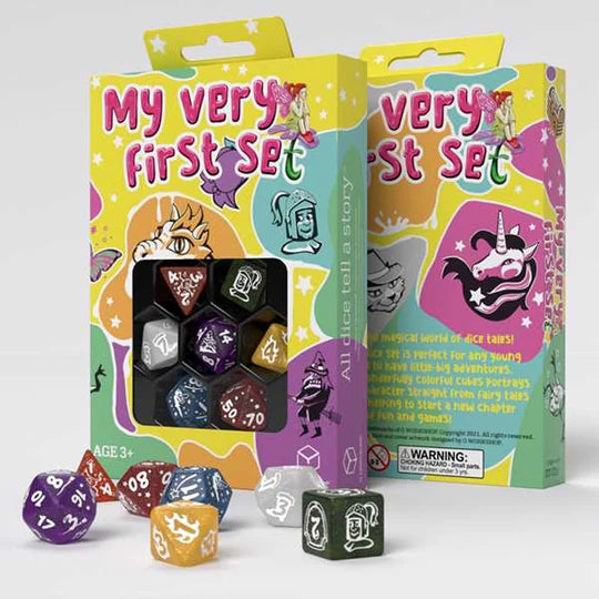 Q-Workshop My First Dice Set Fairy Dust