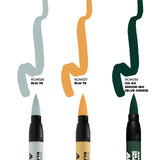 AK Interactive Real Colors Markers - WWII AXIS Squiggle Camouflage Colors