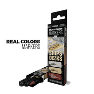 AK Interactive Real Colors Markers - Ships and Decks
