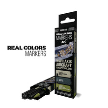 Load image into Gallery viewer, AK Interactive Real Colors Markers - WWII AXIS Aircraft Cockpit Colors
